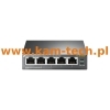 - TL-SF1005P 5 portowy przełącznik typu desktop, 4 porty PoE TP-Link