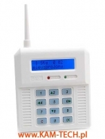 KAM-TECH, kamery, alarmy, monitoring, skawina, kraków, telewizja przemysłowa, systemy dozorowe, kamtech, krakow, - Bezprzewodowa centrala alarmowa CB32 GN Blue Niebieska GSM